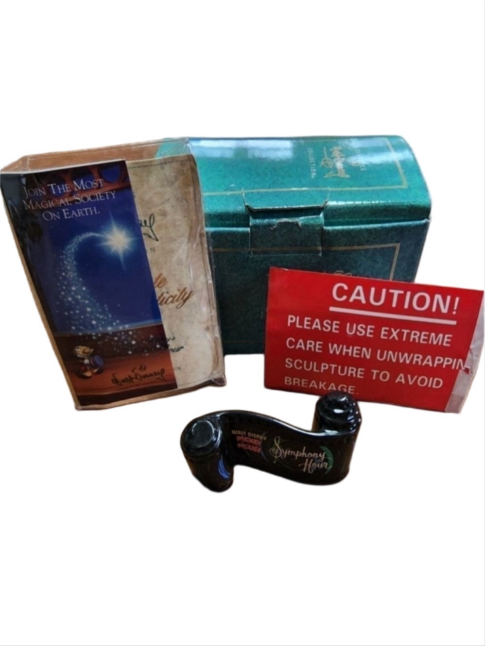 WDCC Walt Disney Classics Collection Opening Title Scroll "Symphony Hour"